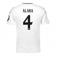 Maglie da calcio Real Madrid David Alaba #4 Prima Maglia 2024-25 Manica Corta